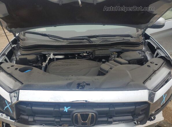5FPYK3F56SB042217 2025 HONDA RIDGELINE Silver უკანა სალონის ხედი