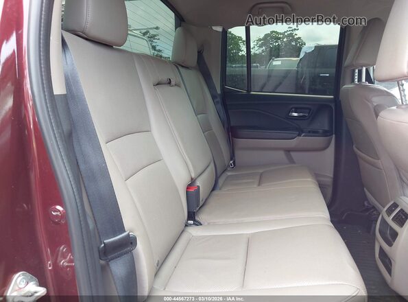 5FPYK3F57HB006013 2017 HONDA RIDGELINE Burgundy Вид наклейки з VIN-кодом