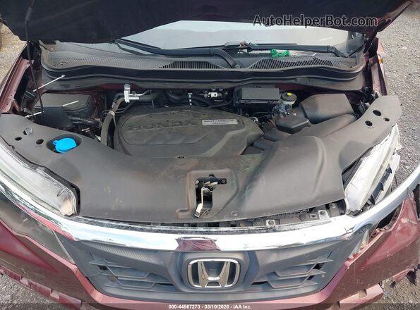 5FPYK3F57HB006013 2017 HONDA RIDGELINE Burgundy Вид ззаду