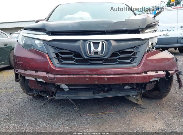 5FPYK3F57HB006013 2017 HONDA RIDGELINE Burgundy 