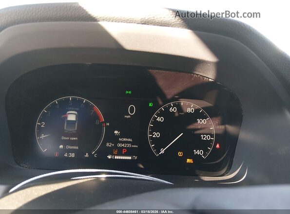 5FPYK3F57TB014184 2026 HONDA RIDGELINE Gray Вид задніх сидінь