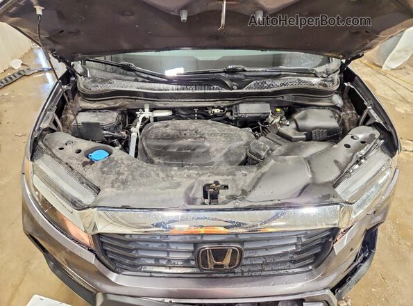 5FPYK3F59MB013152 2021 HONDA RIDGELINE Gray Սալոնի հետևի տեսք