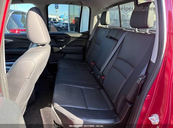 5FPYK3F59PB000227 2023 HONDA RIDGELINE Red VIN կոդի պիտակի տեսք
