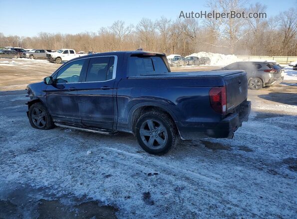 5FPYK3F59PB034961 2023 HONDA RIDGELINE Blue Հետևի ձախ