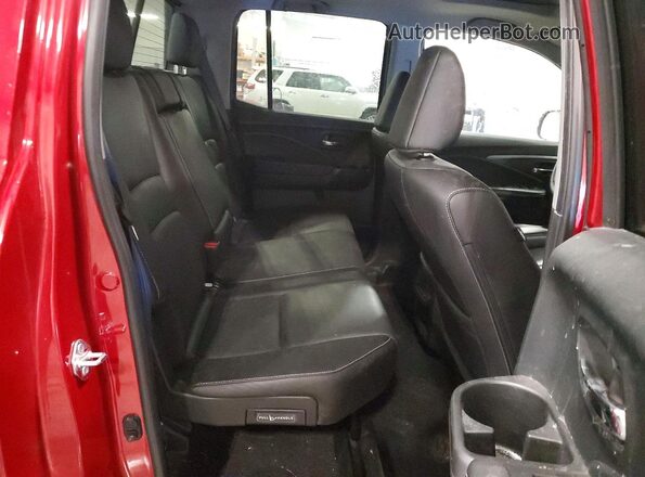 5FPYK3F59PB055339 2023 HONDA RIDGELINE Red Widok tylnych siedzeń