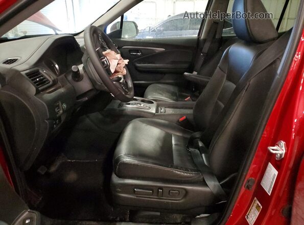 5FPYK3F59PB055339 2023 HONDA RIDGELINE Red Widok wnętrza z przodu