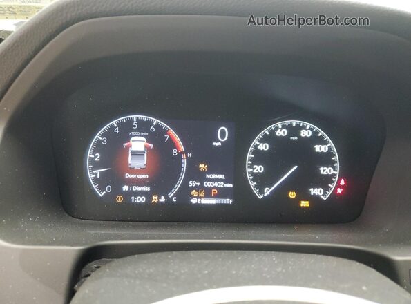 5FPYK3F59RB004765 2024 HONDA RIDGELINE Silver ხელსაწყოთა პანელის ხედი