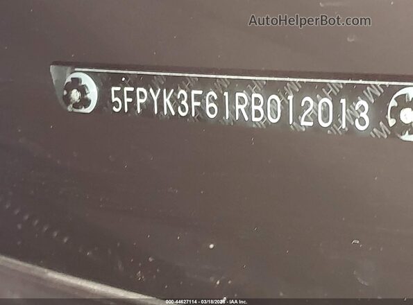 5FPYK3F61RB012013 2024 HONDA RIDGELINE White Вид підкапотного простору