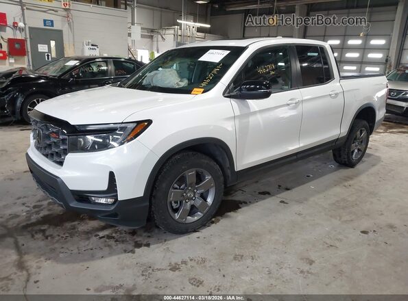 5FPYK3F61RB012013 2024 HONDA RIDGELINE White Передня ліва чверть