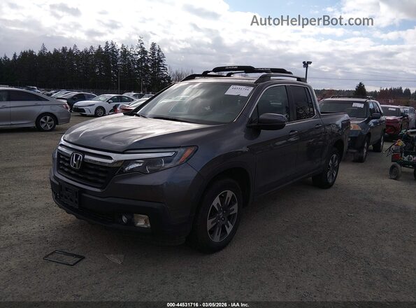 5FPYK3F63JB000305 2018 HONDA RIDGELINE Black წინა მარცხენა ხედი სამი მეოთხედიდან