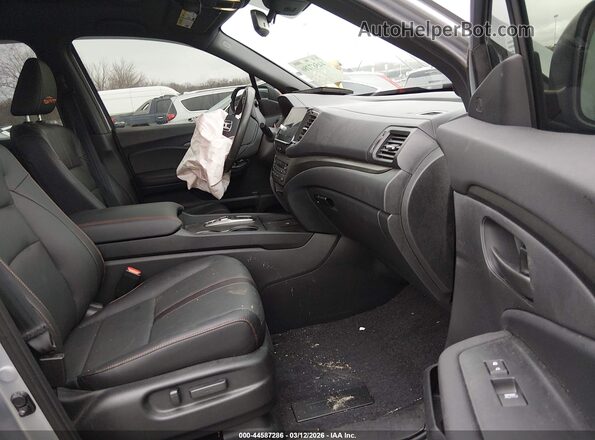 5FPYK3F65SB027376 2025 HONDA RIDGELINE Silver წინა სალონის ხედი