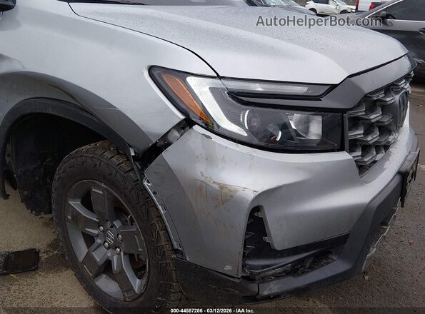 5FPYK3F65SB027376 2025 HONDA RIDGELINE Silver წინა ხედი