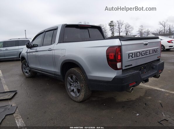 5FPYK3F65SB027376 2025 HONDA RIDGELINE Silver უკანა მარცხენა