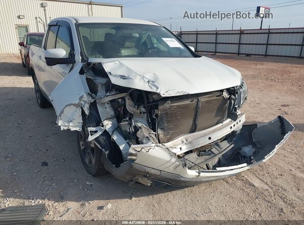 5FPYK3F68JB004558 2018 HONDA RIDGELINE White Vista frontal