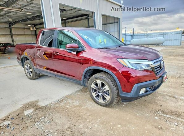 5FPYK3F68KB033608 2019 HONDA RIDGELINE Burgundy Delantero derecho
