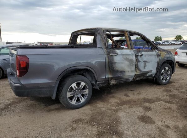 5FPYK3F71KB502014 2019 HONDA RIDGELINE Gray Rear right