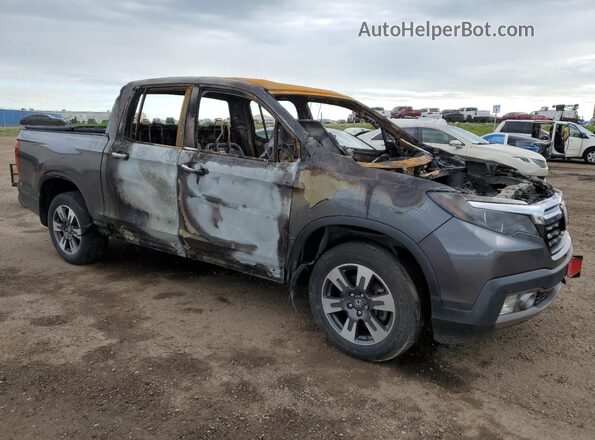 5FPYK3F71KB502014 2019 HONDA RIDGELINE Gray Front right