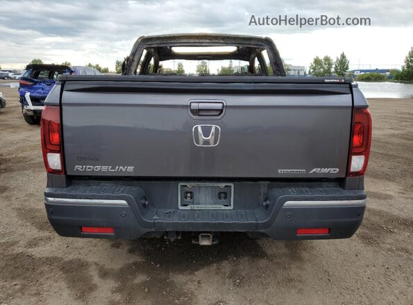 5FPYK3F71KB502014 2019 HONDA RIDGELINE Gray Rear view