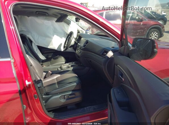 5FPYK3F73PB036786 2023 HONDA RIDGELINE Red Вид салону спереду