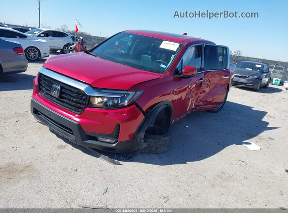 5FPYK3F73PB036786 2023 HONDA RIDGELINE Red Передня ліва чверть