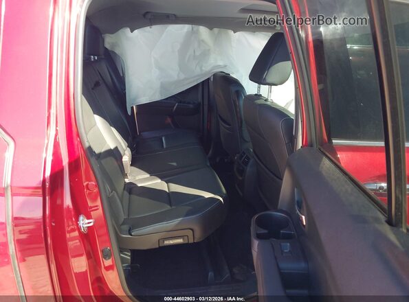 5FPYK3F73PB036786 2023 HONDA RIDGELINE Red Вид наклейки з VIN-кодом
