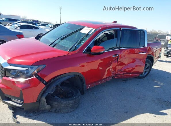 5FPYK3F73PB036786 2023 HONDA RIDGELINE Red Вид спереду