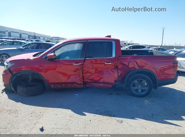 5FPYK3F73PB036786 2023 HONDA RIDGELINE Red Панорамний вид салону 360°