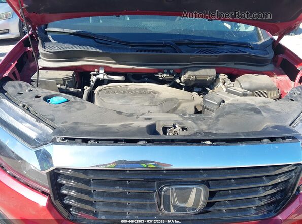 5FPYK3F73PB036786 2023 HONDA RIDGELINE Red Вид ззаду