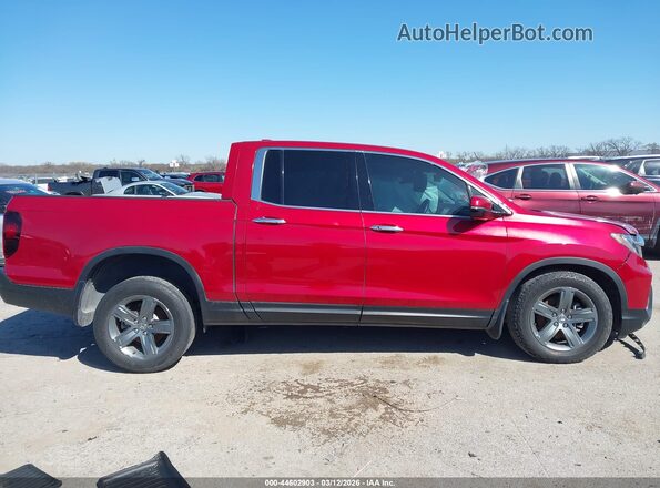 5FPYK3F73PB036786 2023 HONDA RIDGELINE Red Вид задньої частини салону