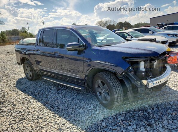 5FPYK3F74PB028518 2023 HONDA RIDGELINE Blue Przód prawy