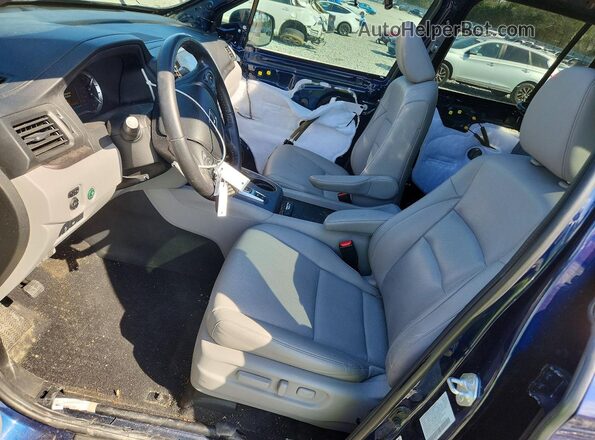 5FPYK3F74PB028518 2023 HONDA RIDGELINE Blue Widok wnętrza z przodu