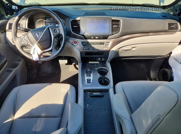 5FPYK3F74PB028518 2023 HONDA RIDGELINE Blue Widok deski rozdzielczej