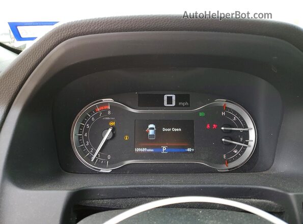 5FPYK3F75HB027492 2017 HONDA RIDGELINE White Vista del cuadro de instrumentos