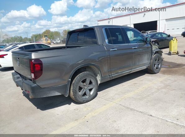 5FPYK3F75NB024510 2022 HONDA RIDGELINE Gray 