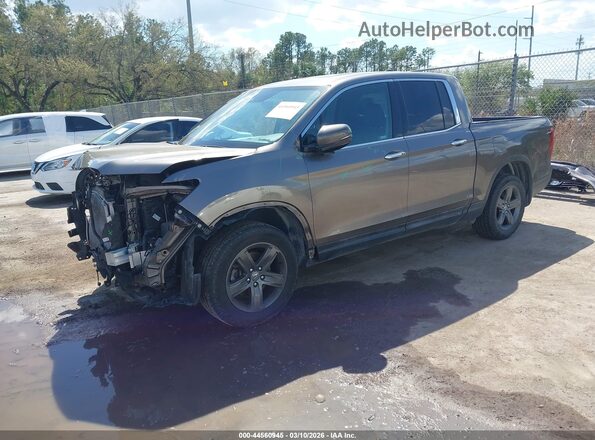 5FPYK3F75NB024510 2022 HONDA RIDGELINE Gray 