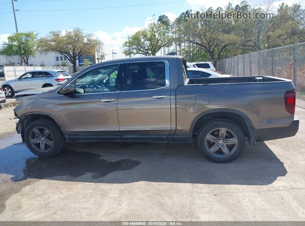 5FPYK3F75NB024510 2022 HONDA RIDGELINE Gray 