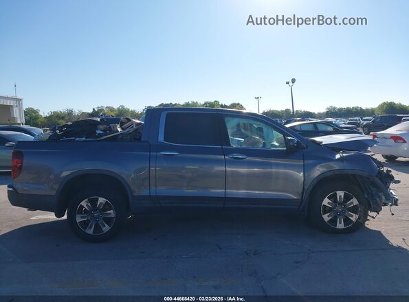 5FPYK3F76JB012599 2018 HONDA RIDGELINE Gray Вид щитка приладів