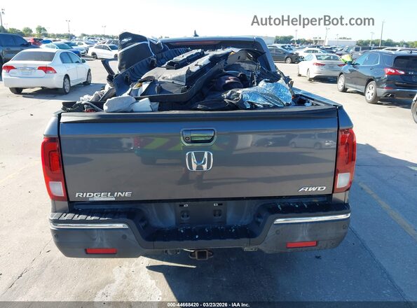 5FPYK3F76JB012599 2018 HONDA RIDGELINE Gray 