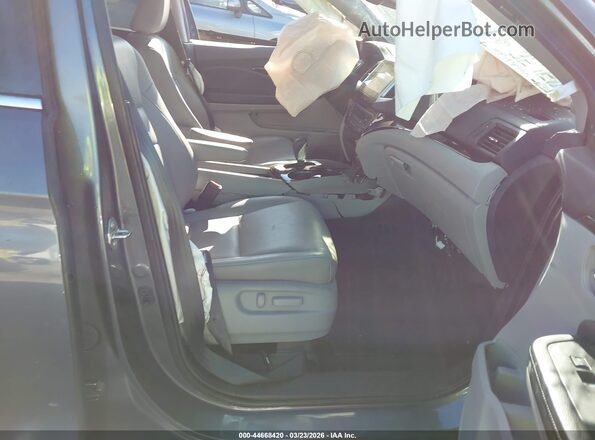 5FPYK3F76JB012599 2018 HONDA RIDGELINE Gray Вид салону спереду