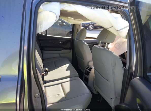5FPYK3F76JB012599 2018 HONDA RIDGELINE Gray Вид наклейки з VIN-кодом