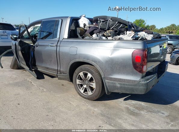 5FPYK3F76JB012599 2018 HONDA RIDGELINE Gray Задня ліва чверть