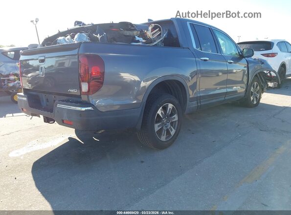 5FPYK3F76JB012599 2018 HONDA RIDGELINE Gray Задня права чверть