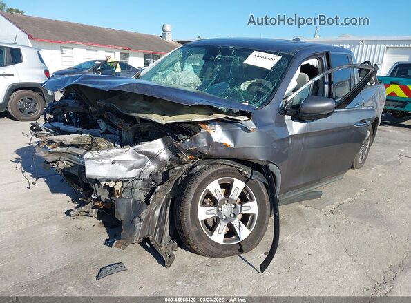 5FPYK3F76JB012599 2018 HONDA RIDGELINE Gray Передня ліва чверть