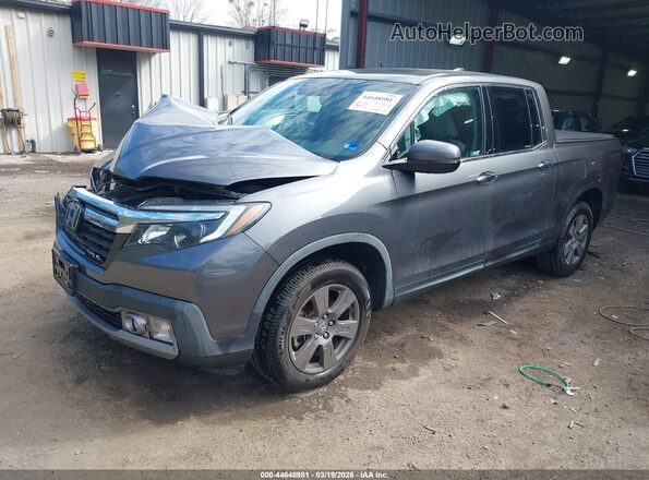 5FPYK3F76LB006904 2020 HONDA RIDGELINE Gray Vista tres cuartos delantera izquierda