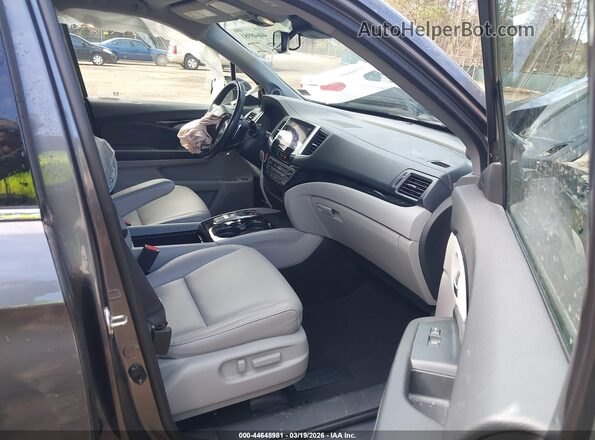 5FPYK3F76LB006904 2020 HONDA RIDGELINE Gray Vista interior delantera