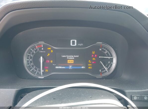 5FPYK3F76NB021180 2022 HONDA RIDGELINE Black უკანა სავარძლების ხედი