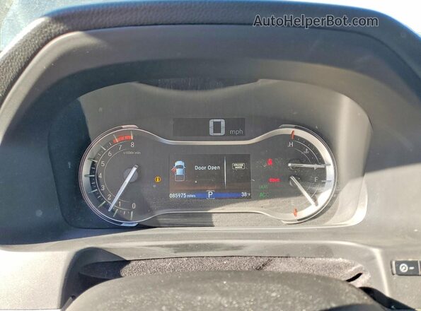 5FPYK3F78NB014991 2022 HONDA RIDGELINE Blue Instrument cluster view
