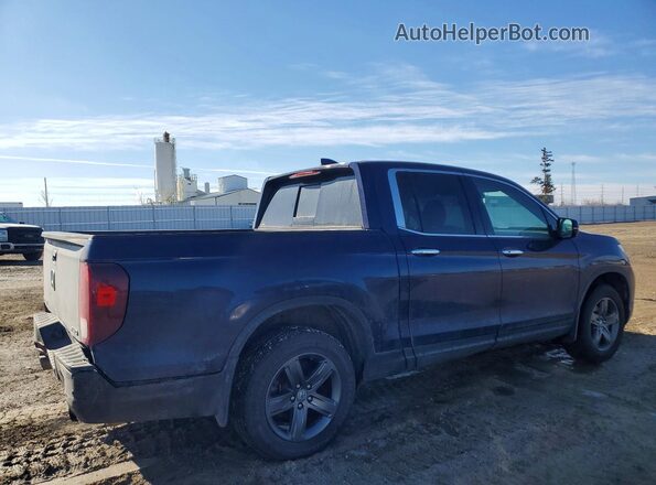 5FPYK3F78NB014991 2022 HONDA RIDGELINE Blue Rear right