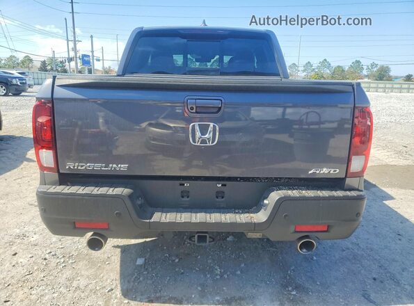 5FPYK3F78NB026252 2022 HONDA RIDGELINE Gray Вид ззаду