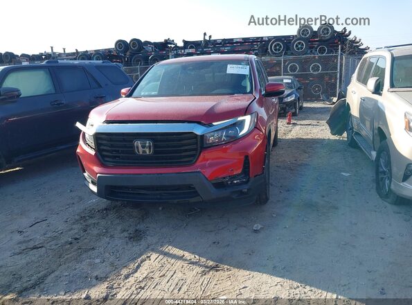 5FPYK3F78PB007591 2023 HONDA RIDGELINE Red Przód lewy